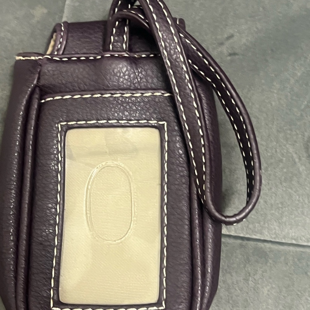 Plum Purple Leather Phone Wristlet Wallet Case‎ - Picture 4 of 7